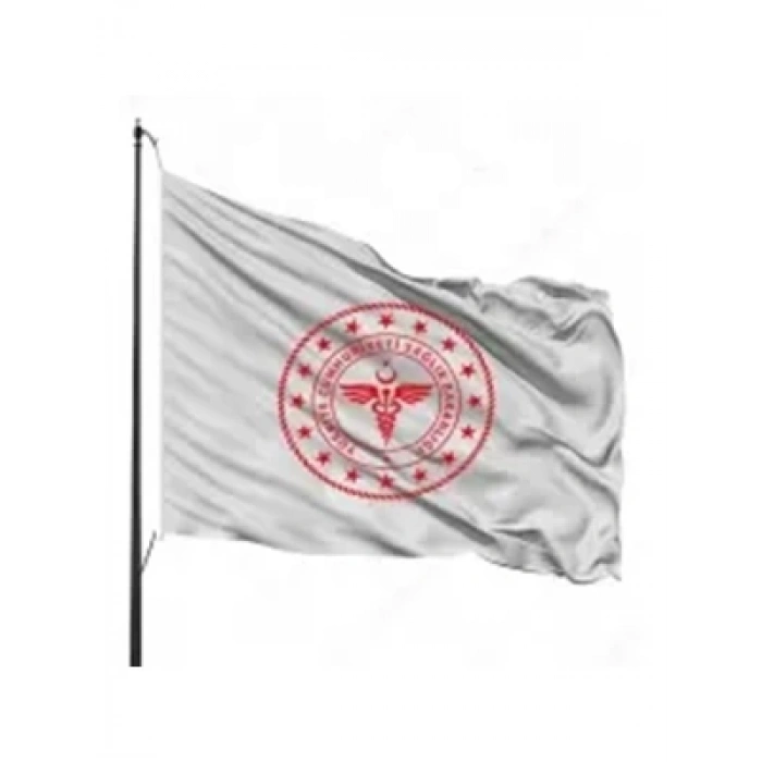 3E Grup - Kale 100x150 Sağlık Bakanlığı Flama