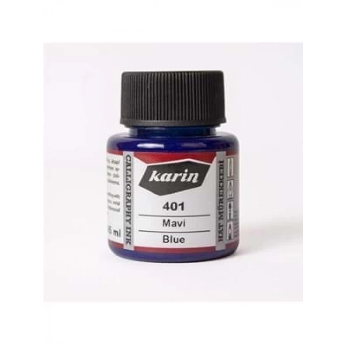 3E Grup - Karin 45 Ml Hat Mürekkebi Mavi 401 6210401045