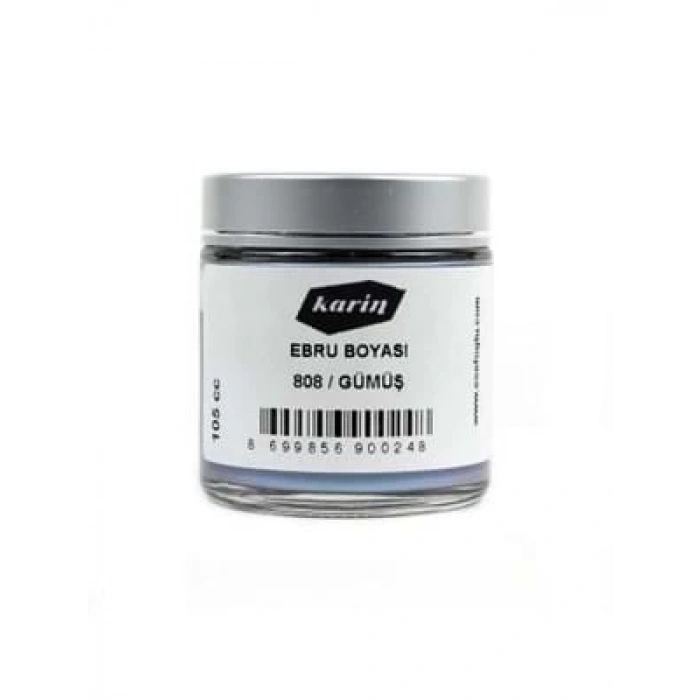 3E Grup - Karin Ebru Boyası 105 Cc Gümüş 808