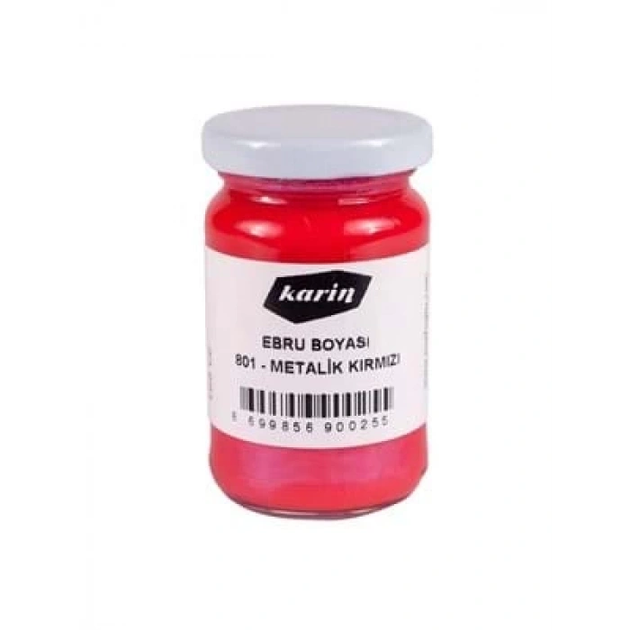 3E Grup - Karin Ebru Boyası 105 Cc Metalik Kırmızı 801