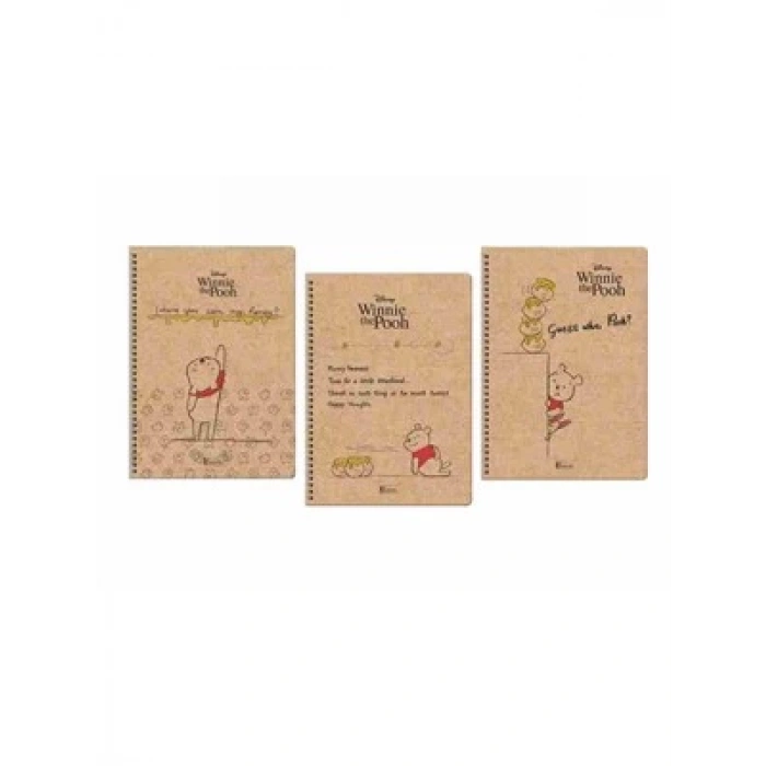 3E Grup - Keskin Color A4 Sert Kapak Spiralli Defter Çizgili 100 Yp 418001-05