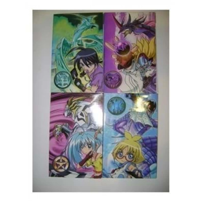 3E Grup - Keskin Color Bakugan A7 İkili Karton Kapak Not Defteri
