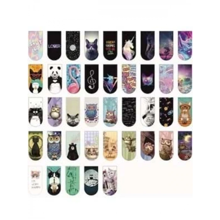 3E Grup - Keskin Color K-gift Cam Magnet 3lü Kedi 493207-99