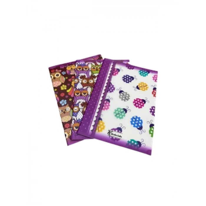 3E Grup - Keskin Color Pattern Kuş A4 Pp Kapak Defter Kareli 40 Yp 325002-99