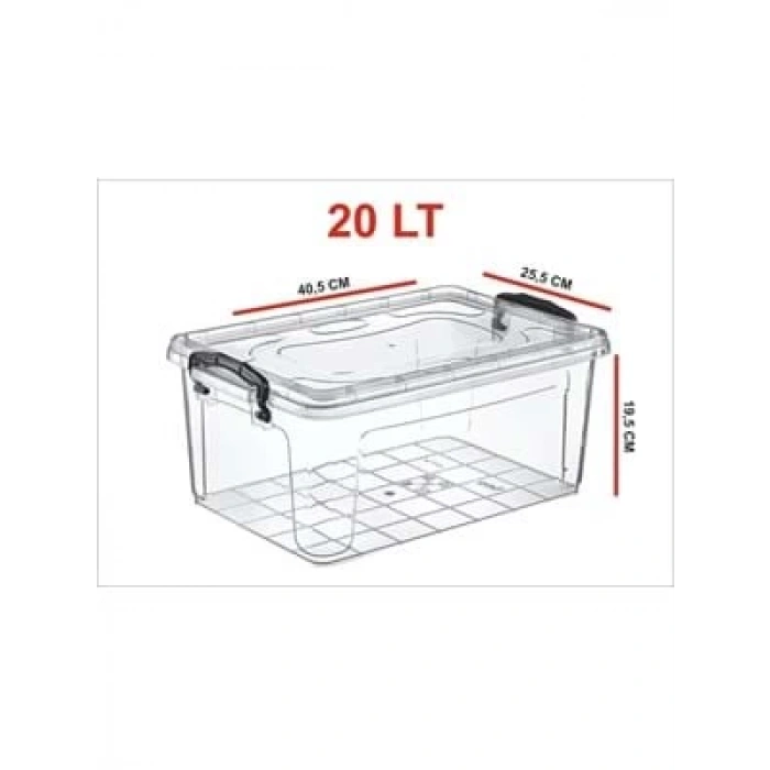 3E Grup - Kiler Box 20 Lt Saklama Kabı No:7 2136