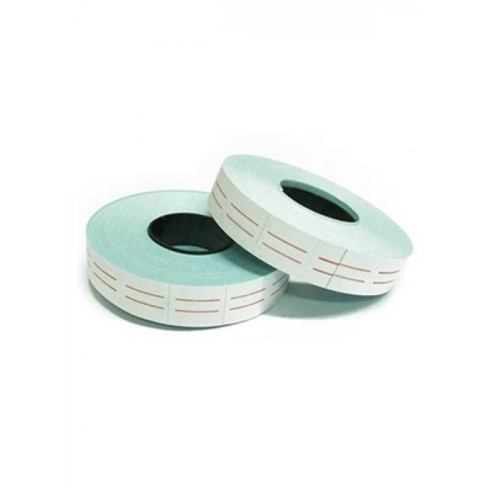 3E Grup - Kraf 16x23 Mm Fiyat Makinesi Etiketi Beyaz 800 Lü Rulo Mx-6600