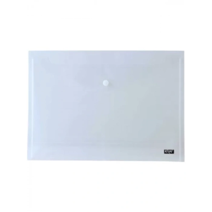 3E Grup - Kraf A5 Çıtçıtlı Şeffaf Dosya 1239