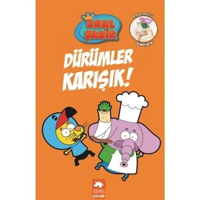 3E Grup - Kral Şakir 6 - Dürümler Karışık - Eksik Parça Yayınları
