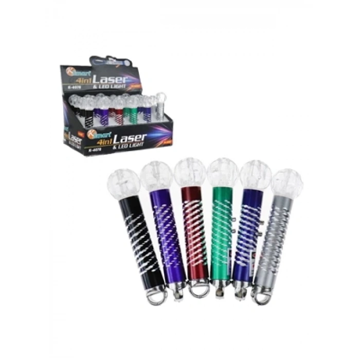 3E Grup - Ksmart K-4078 4in1 Lazer Anahtarlık