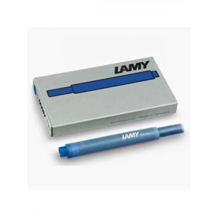 3E Grup - Lamy Dolma Kalem Kartuşu Mavi 5 Li T10m