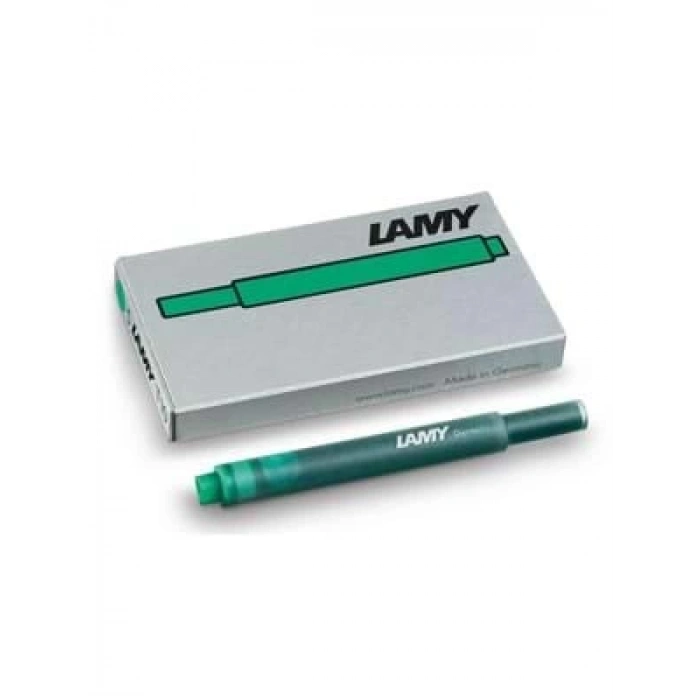 3E Grup - Lamy Dolma Kalem Kartuşu Yeşil 5 Li T10y