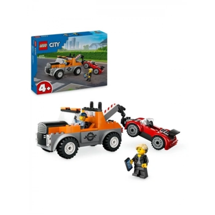 3E Grup - Lego City Çekici Kamyon ve Spor Araba Lsc60435