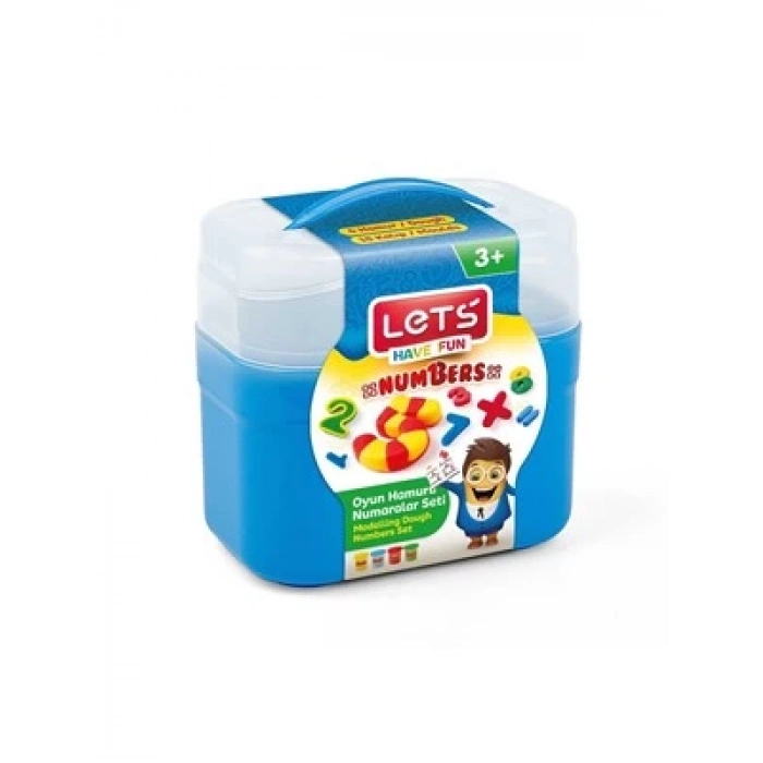 3E Grup - Lets 12 Parça Oyun Hamuru Plaj Seti L8497