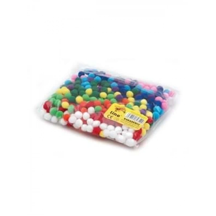 3E Grup - Lino 1 Cm Ponpon 500 Lü Küçük Boy Rbz-2006-1