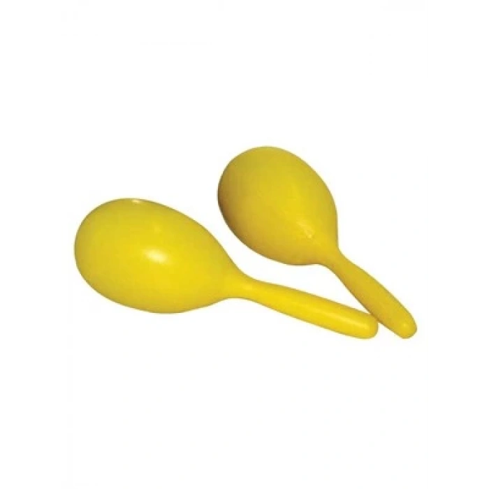 3E Grup - Lino Plastik Marakas Set Kırmızı Kkc-15