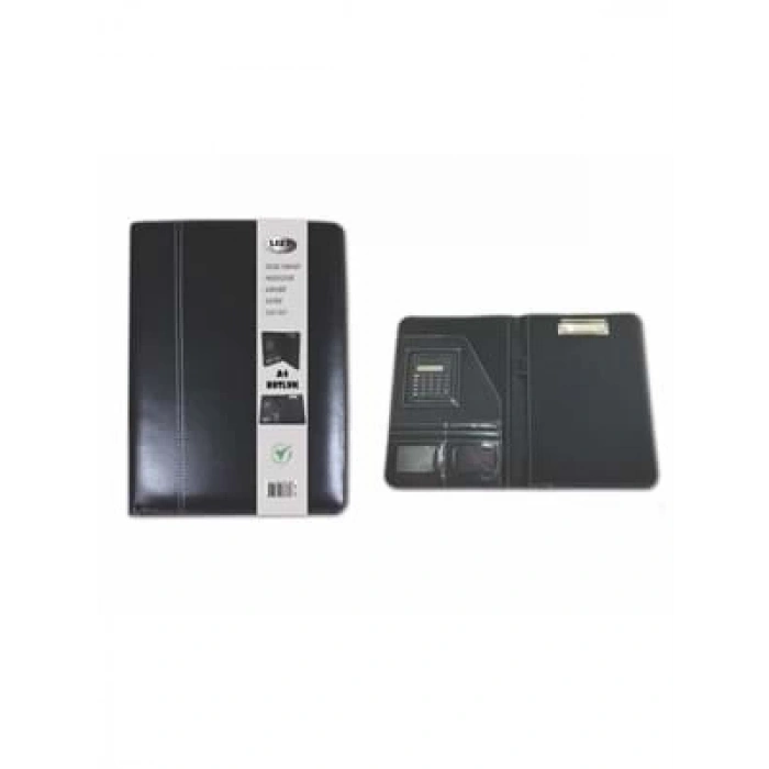 3E Grup - Lizy A4 Hesap Makineli Kartvizitlikli Suni Deri Sekreterlik 823