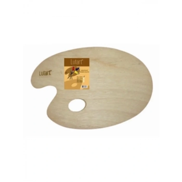 3E Grup - Lutart 24x30 Ahşap Oval Palet Pc02