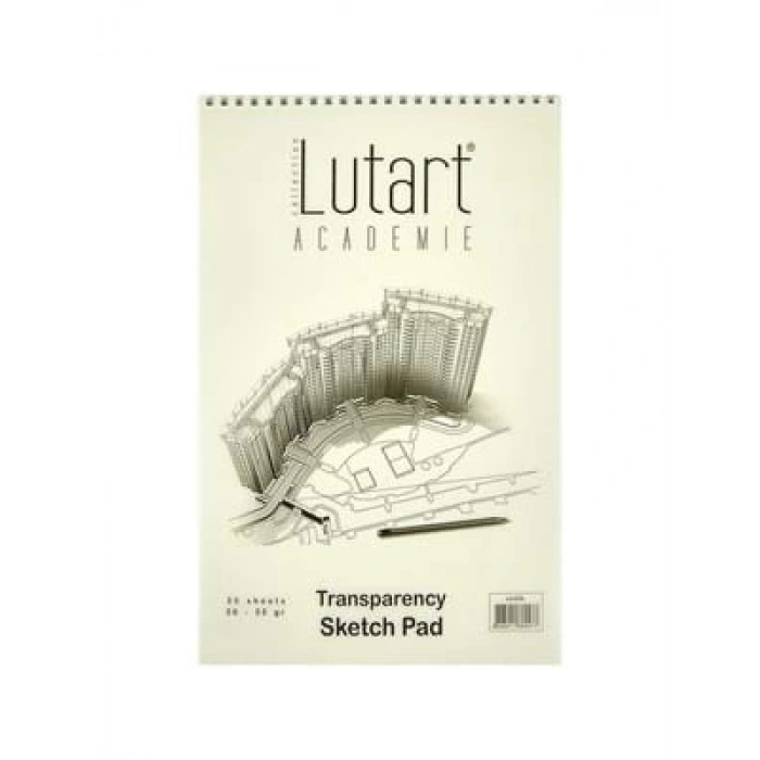 3E Grup - Lutart A5 50-55 Gr 30yp Eskiz Blok Defter Spiralli Sta5