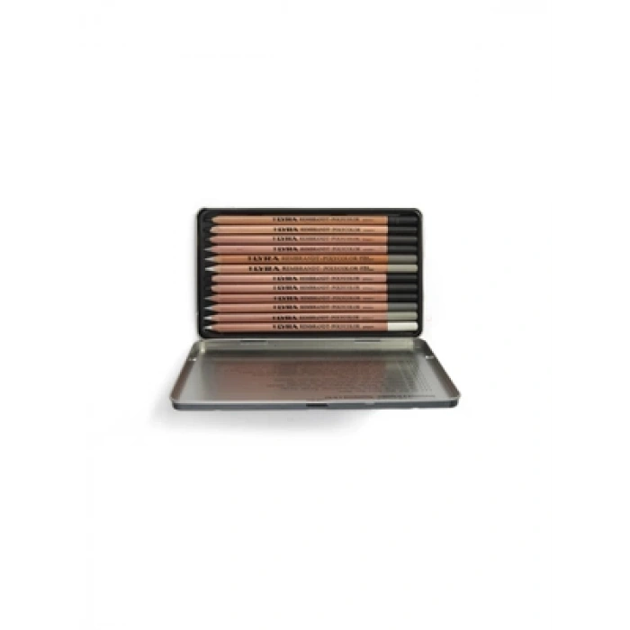 3E Grup - Lyra Rembrandt Polycolor Boya Kalemi Metal Kutu 12li 2001122