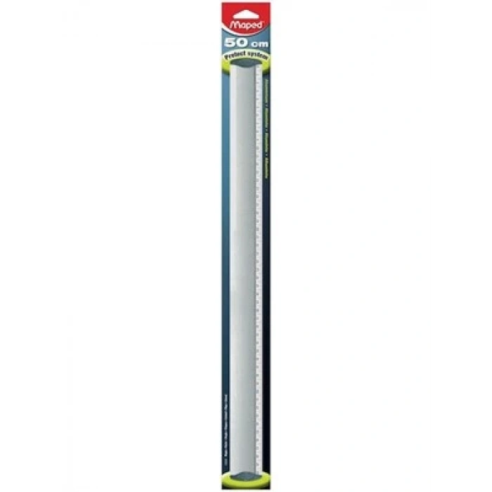 3E Grup - Maped 50 Cm Aluminyum Cetvel Düz 120050