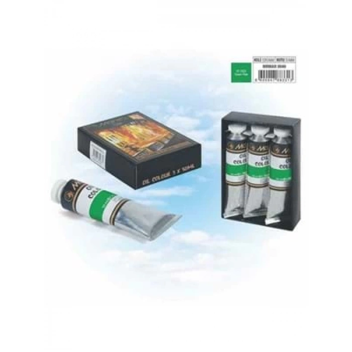 3E Grup - Maries 50 Ml Yağlı Boya Green Pale 503
