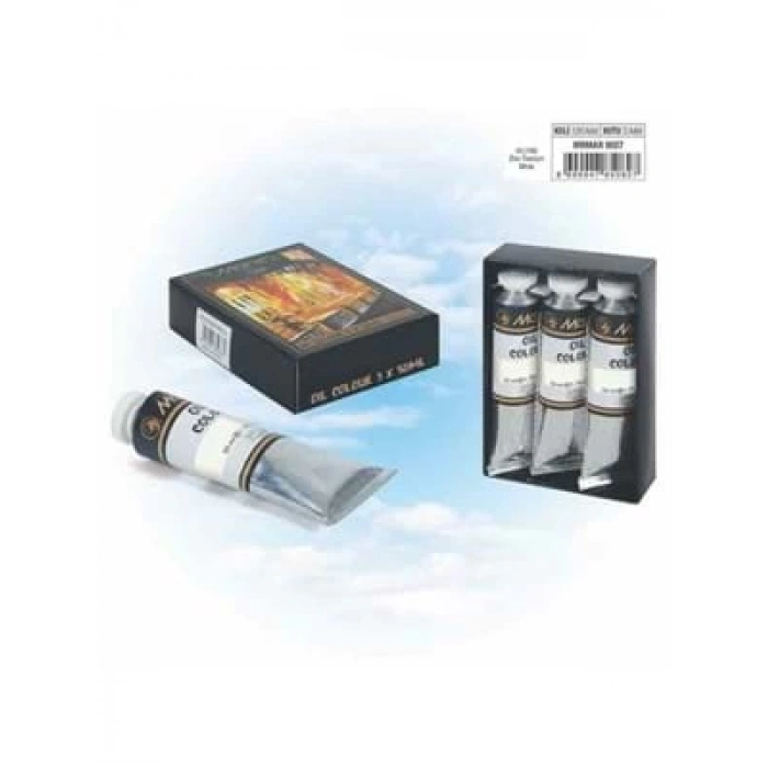 3E Grup - Maries 50 Ml Yağlı Boya Zınc Tıtanıum Whıte 106