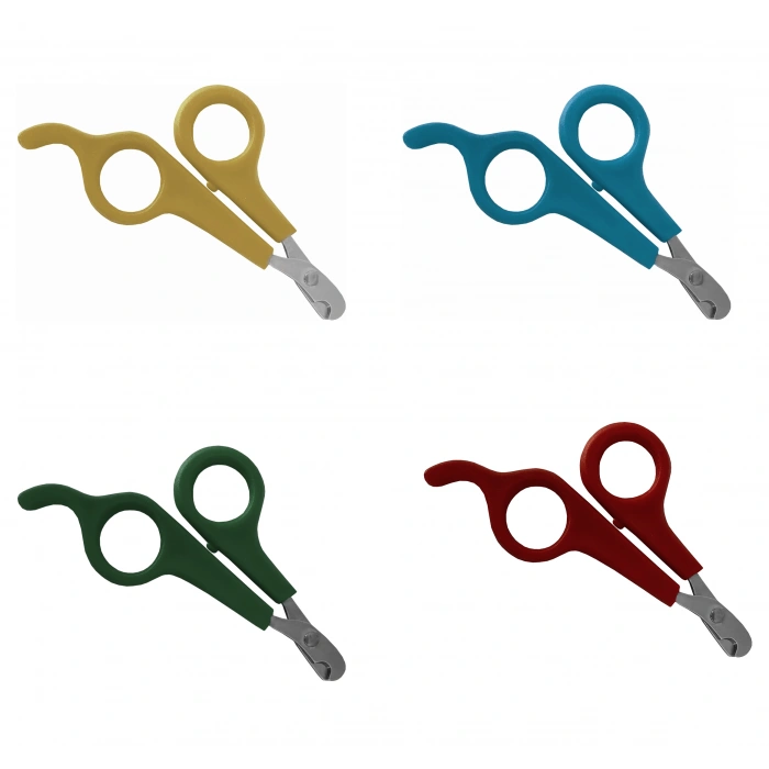 3E Grup - Markapet Paslanmaz Çelik Kedi Köpek Tırnak Makası 12 cm 4 Adet