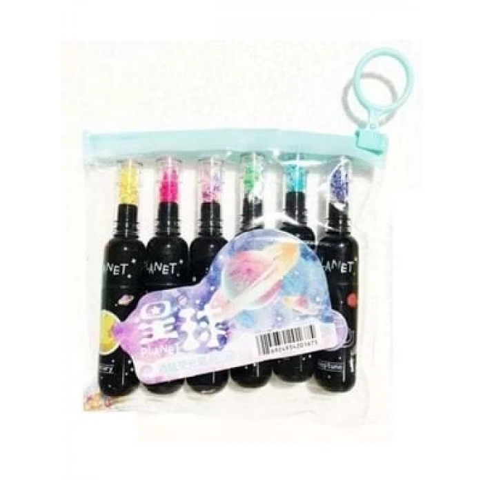 3E Grup - Marla Fosforlu Kalem Şişe Model 6lı Q-1240