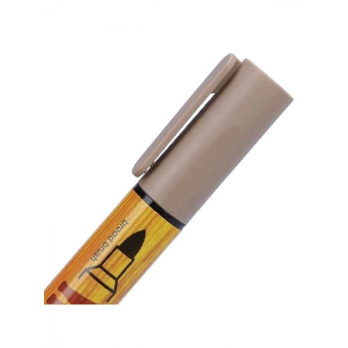 3E Grup - Marvy Ahşap Rötuş Kalemi Fırça Uçlu Adaçayı 810-3