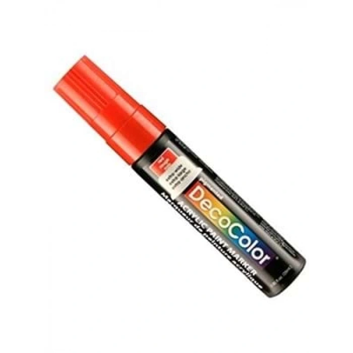 3E Grup - Marvy Decocolor 6 Mm Akrilik Boya Kalemi 315 Met Red