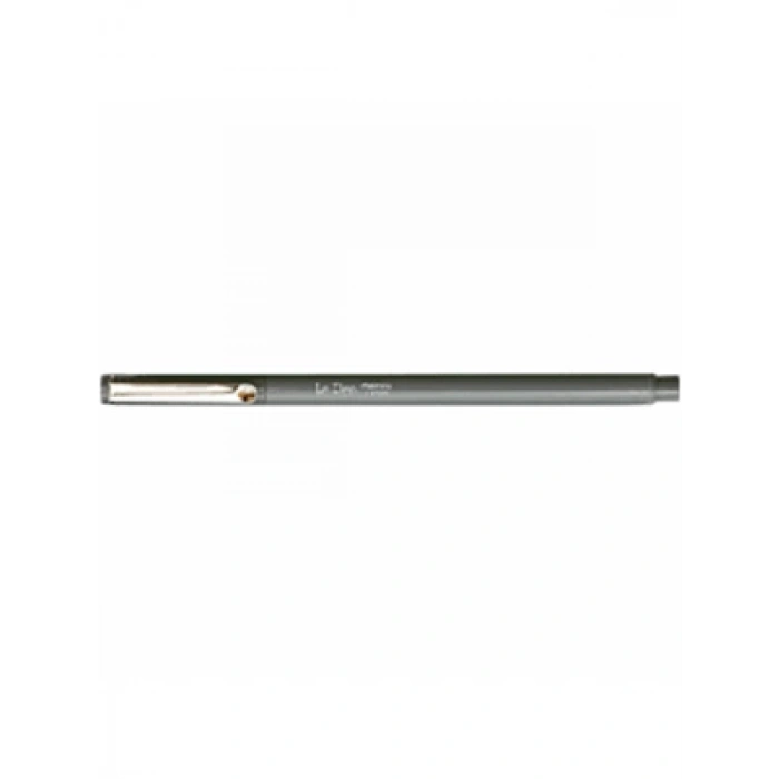 3E Grup - Marvy Le Pen 4300 0.4 Mm Extra Fine Uç Keçeli Kalem Metal Klipsli Dark Grey