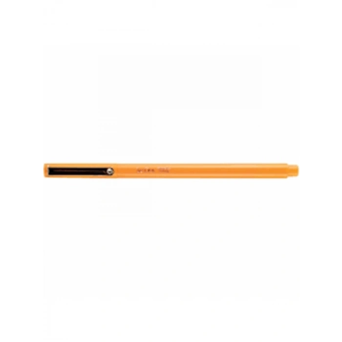 3E Grup - Marvy Le Pen 4300 0.4 Mm Extra Fine Uç Keçeli Kalem Metal Klipsli Fl.orange