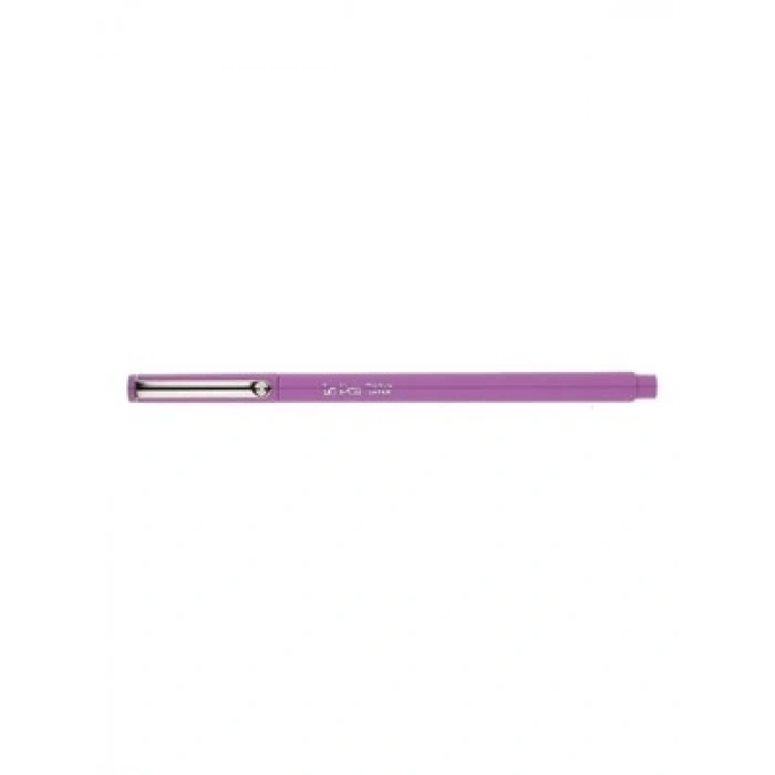 3E Grup - Marvy Le Pen 4300 0.4 Mm Extra Fine Uç Keçeli Kalem Metal Klipsli Fl.violet