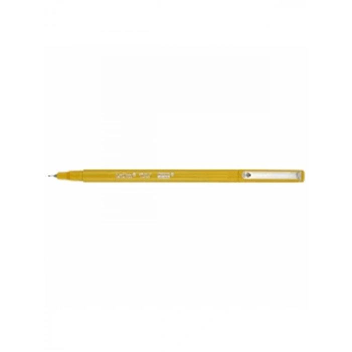 3E Grup - Marvy Le Pen 4300 0.4 Mm Extra Fine Uç Keçeli Kalem Metal Klipsli Mastard