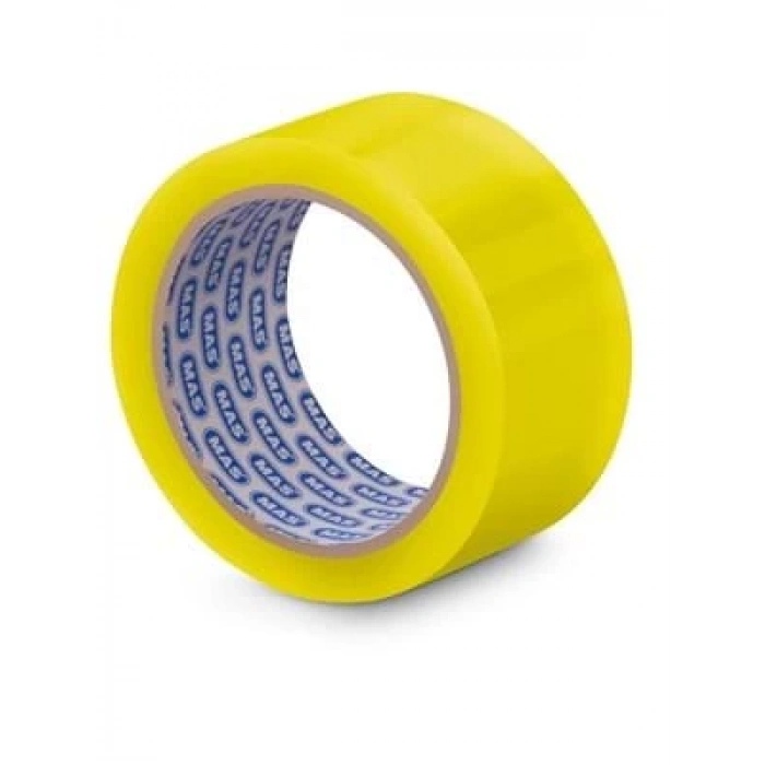 3E Grup - Mas 45 Mmx100 Mt Akrilik Ambalaj Bantı Sarı 2640