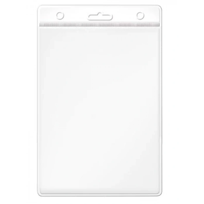 3E Grup - Mas 54x86 Plastik Yaka Kartı Poşeti Dikey Şeffaf 3512