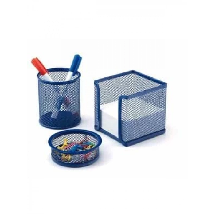 3E Grup - Mas Metal Perfore 3 Lü Set Mavi 505