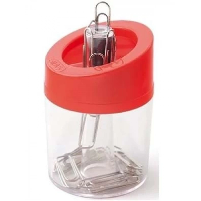 3E Grup - Mas Mıknatıslı Ataşlık 802 Kırmızı