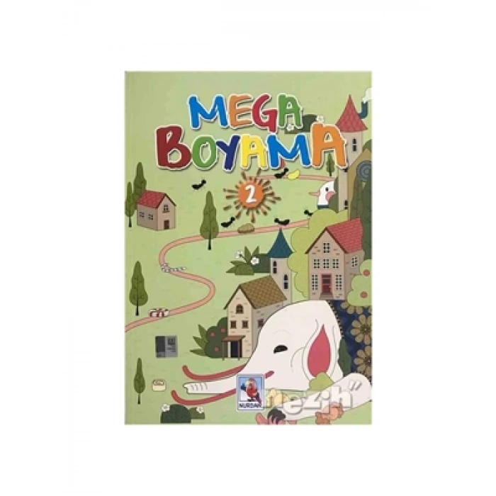 3E Grup - Mega Boyama 2 - Nurdan Yayınları