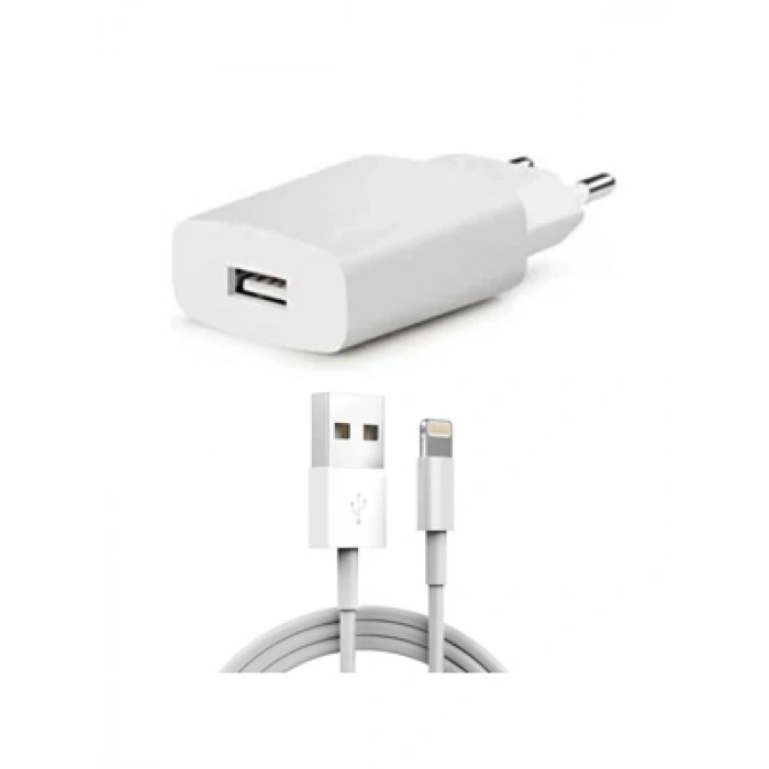3E Grup - Megatech Cc-03-mt-cl1 1.2a Lightning Usb Kablo + Ev Şarj Adaptörü