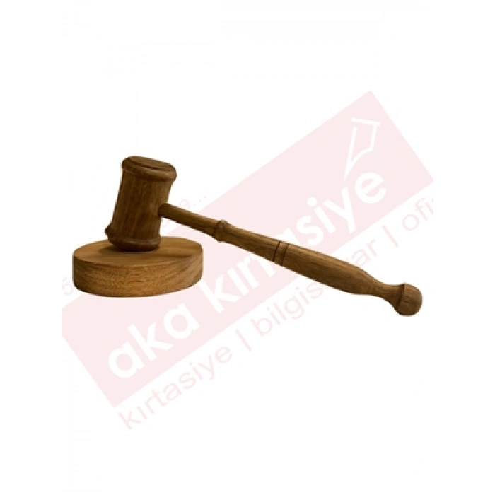 3E Grup - Mhk Ahşap Hakim Savcı Tokmağı