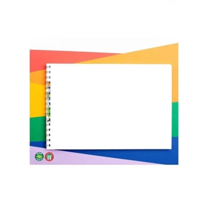 3E Grup - Miart 25x35 20+5 Yp 180gr Sanatsal Blok Defter Msb1802535