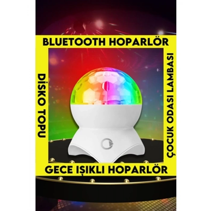 3E Grup - Mikado Md-x740 Disko Led Tavan Işıklı Bluetooth Aux Usb Girişli Speaker Hoparlör