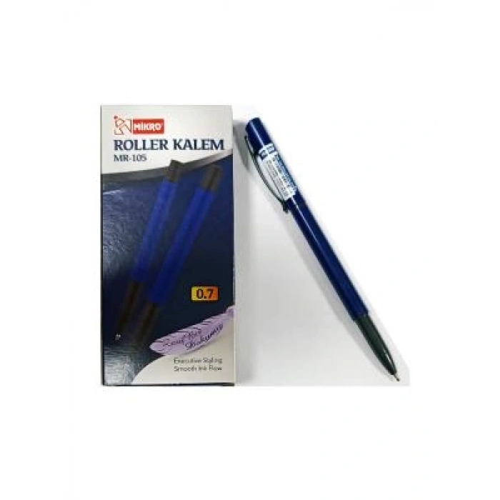 3E Grup - Mikro 0.7 Mm Roller Kalem Mavi M.renkler Mr-105