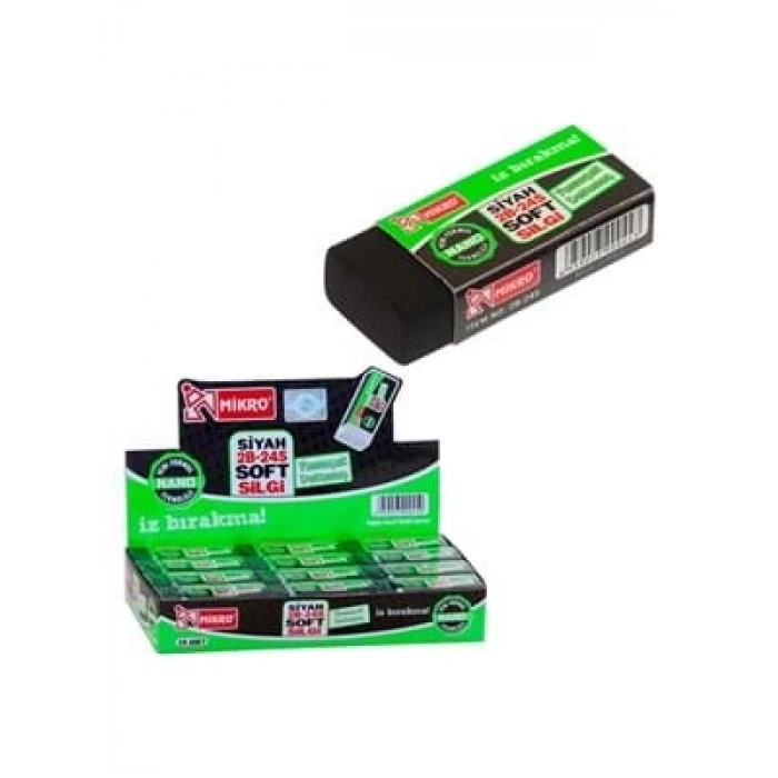 3E Grup - Mikro 2b 24s Yumuşak Silgi