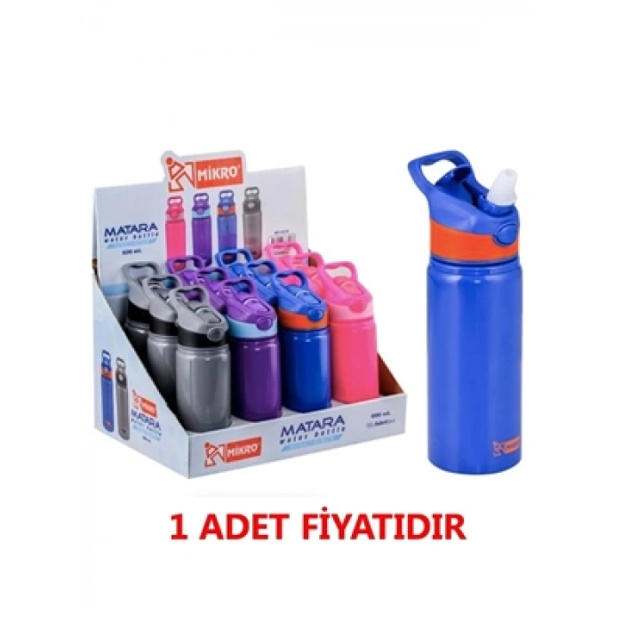 3E Grup - Mikro 600 Ml Alüminyum Matara Mt-2515