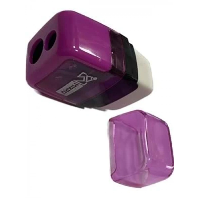 3E Grup - Mikro Çift Delikli Silgili Kalemtraş Mk-2030