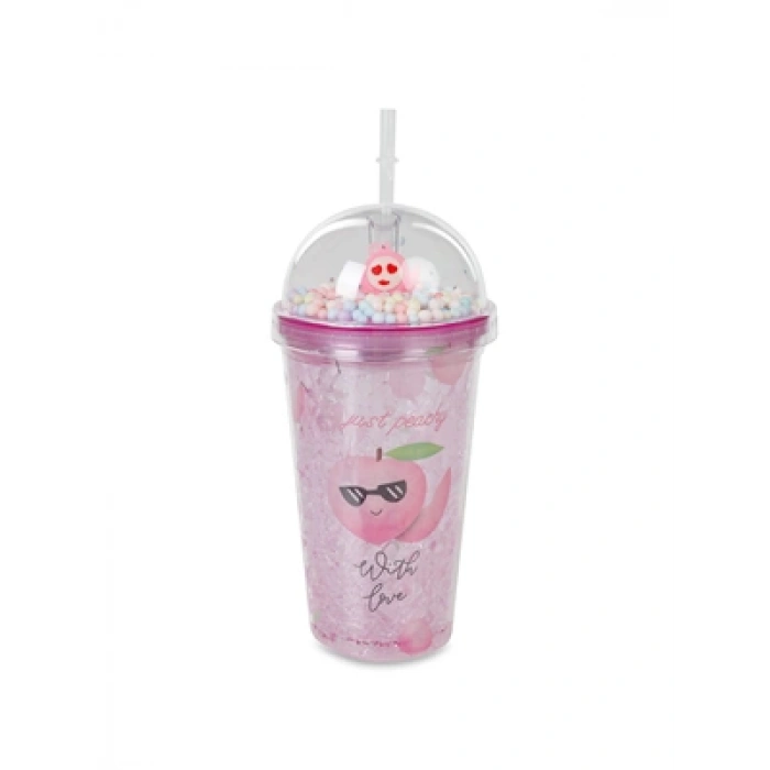 3E Grup - Mikro Cool Fruits 450 Ml Pipetli Bardak Matara Pm-2010