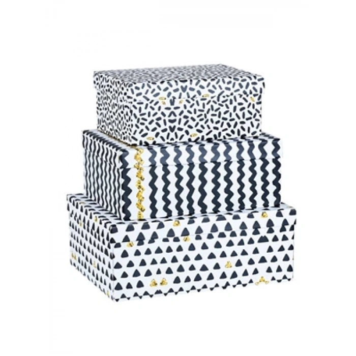 3E Grup - Mikro Dalamatan Dikdörtgen Hediye Kutusu No:2 Mbx-4174