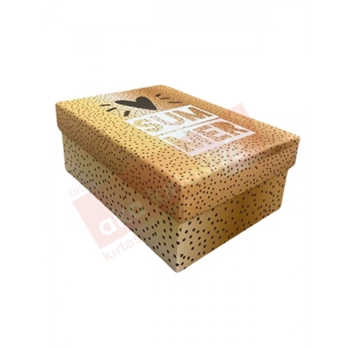 3E Grup - Mikro Summer Dikdörtgen Hediye Kutusu No:2 Mbx-4181